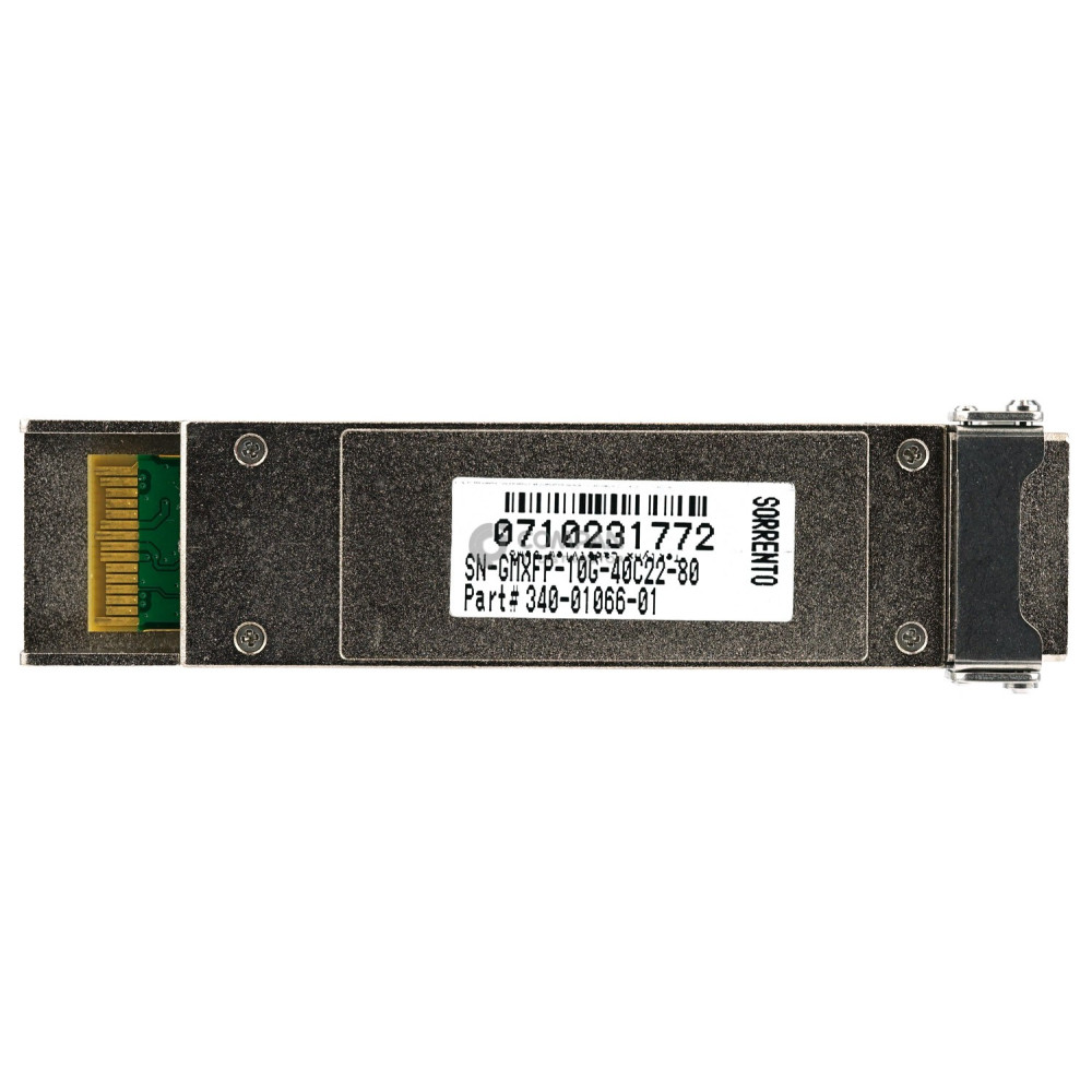 SN-GMXPF-10G-40C22-80 SORRENTO 10GB SFP+ LC 850NM OPTICAL TRANSCEIVER 340-01066-01
